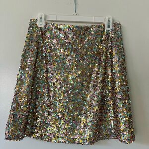 Stunning Spring Sequin Skirt